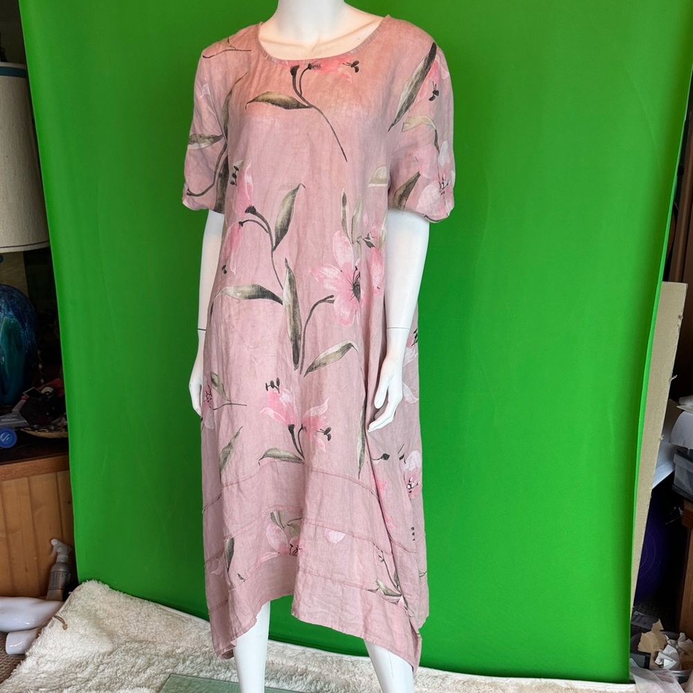 Floral Pink Dress